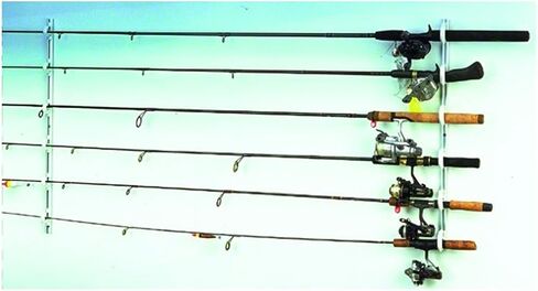 DU-BRO Fishing 1080 Trac-A-Rod Storage System, 2-Feet, Silver/White in Kuwait