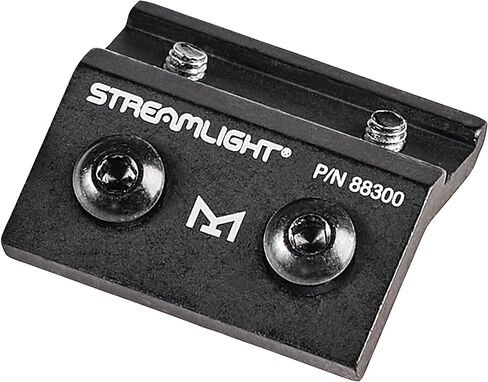 Streamlight 88058 ProTac Rail Mount 1 350-Lumen مصباح سلاح متعدد الوقود مع بطاريات CR123A ومفتاح ضغط عن بعد، مفتاح ذيل، مشابك، أسود، صندوق in Kuwait