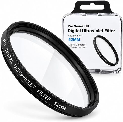 95mm UV Filter – Multi-Coated Lens Protection Filter, Ultra-Slim 3mm Frame, Water/Oil/Smudge Resistant, No Vignetting in Kuwait