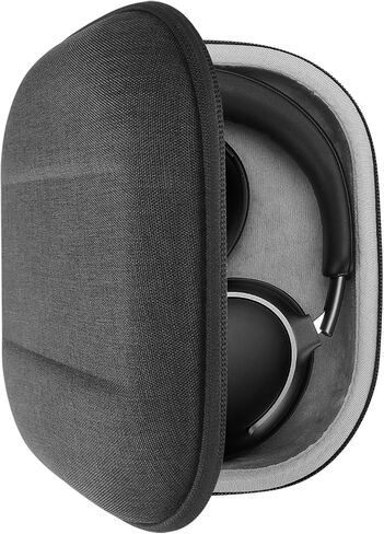Geekria Shield Headphones Case Compatible with Bose QC Ultra II, QC 45/35 II Gaming, Replacement Hard Shell Travel Carrying Bag with Cable Storage (Dark Grey) in Kuwait