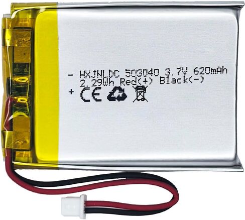 HXJNLDC DC 3.7V 2100mAh 804050 li-ion Lithium Ion Polymer Battery Replacement for DIY 3.7-5V Electronic Product, Mobile Energy Storage Power Supply in Kuwait