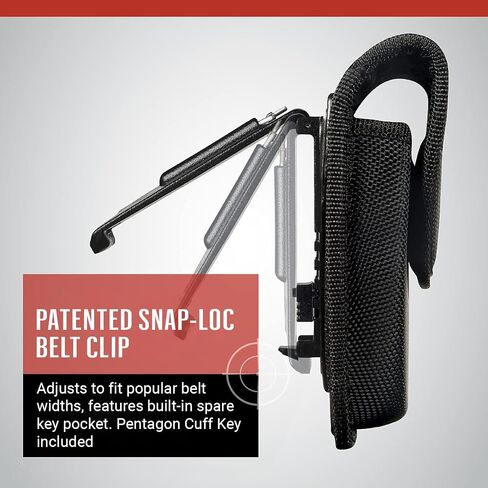 ASP, Inc. Ballistic Tactical Handcuff Case for Chain or Hinge Handcuffs, Handcuff Case for Duty Belt, Law Enforcement Gear and Police Gear in Kuwait