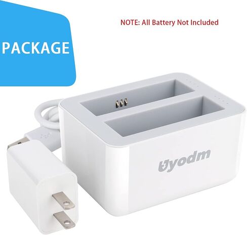 UYODM Charging Station Compatible with SimpliSafe Outdoor Camera Battery,Dual Port Charger for SimpliSafe Battery Only in Kuwait