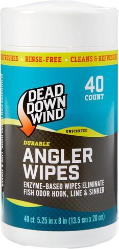 Dead Down Wind Fishing Angler Wipes - 40 Count… in Kuwait