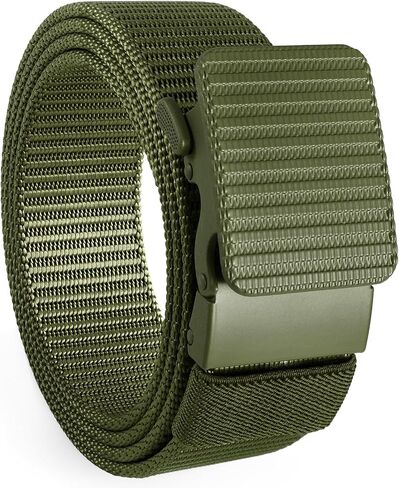 SUOSDEY Nylon Belts for Men Military Tactical Web Belt Heavy Duty Metal Buckle 1.5 Inch in Kuwait