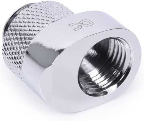 Alphacool Eiszapfen 8 مم تركيب أوفست قابل للدوران G1/4 OT إلى G1/4 IT، كروم in Kuwait