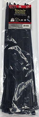 5-9562 36.5-Inch Cable Ties, Extra Heavy Duty, Ultraviolet Black, 10-Pack in Kuwait