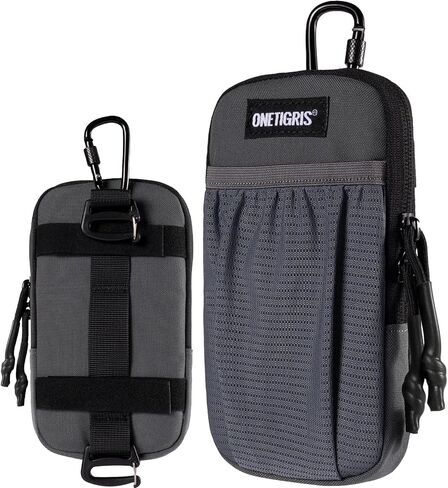 ONETIGRIS Backpack Strap Pouch, Phone Belt Holder Molle Phone Holster | Phone Pouch for Backpack&Belt, for iPhone 17 Pro Max/Air/17/16/15/14 /13/12/11/X/XR/XS/8 Plus/7/6, for Galaxy S25 Ultra/s25 in Kuwait