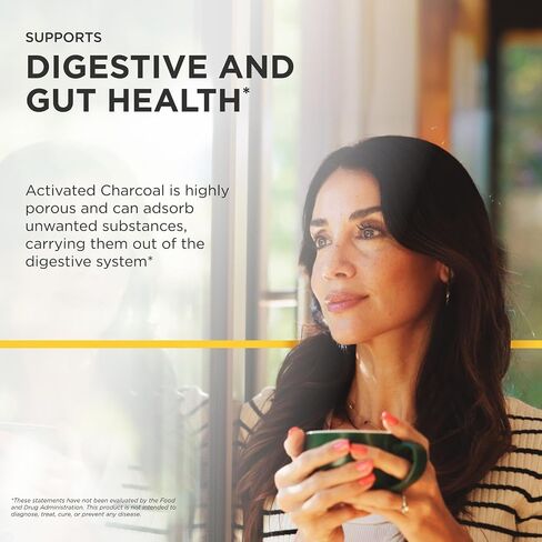 Integrative Therapeutics Activated Charcoal - Gluten Free - Dairy Free - 100 Capsules in Kuwait