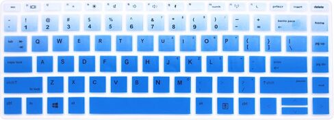 Keyboard Skin Cover Compatible for 14" HP ProBook 440 445 G5 G6 G7, 14" HP ProBook 640 G4 G5, HP ProBook 430 G5 13.3", HP ProBook x360 440 G1 14" [Not for Probook 430/440/640 G1 G2 G3] (Mint & White) in Kuwait