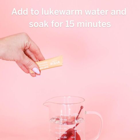 Pixie Cup Dust Menstrual Cup Sterilizer - Menstrual Disc Sterilizer + Kill 99.9% of Germs with Period Cup Cleaner - Just add Water - Portable Travel Solution in Kuwait