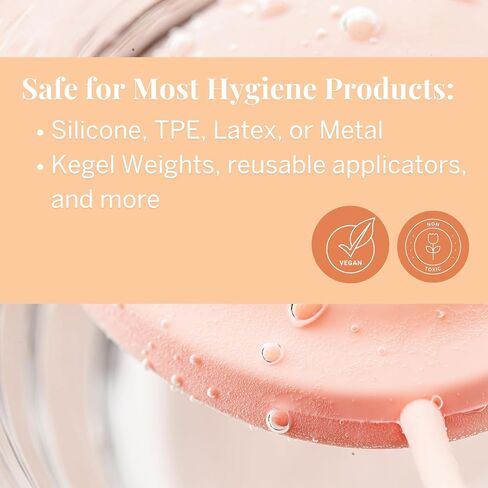 Pixie Cup Dust Menstrual Cup Sterilizer - Menstrual Disc Sterilizer + Kill 99.9% of Germs with Period Cup Cleaner - Just add Water - Portable Travel Solution in Kuwait