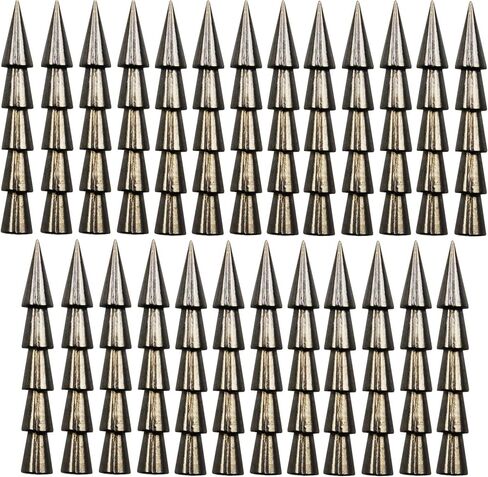 Reaction Tackle Tungsten Nail Weights for Bass Fishing - Insert Sinkers for Wacky Rig, Neko Rig and Soft Plastic Lures - Freshwater and Saltwater - 25-Pack in Kuwait