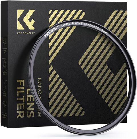 حلقة فلتر قاعدة مغناطيسية فارغة مقاس 62 مم من K&F CONCEPT (تعمل فقط على نظام التبديل السريع المغناطيسي من K&F Concept) in Kuwait