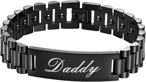 Jecanori Ultra Strength Mens Magnetic Bracelet, Magnetic Bracelets for Men, Jewellry Gift with Sizing Tool in Kuwait