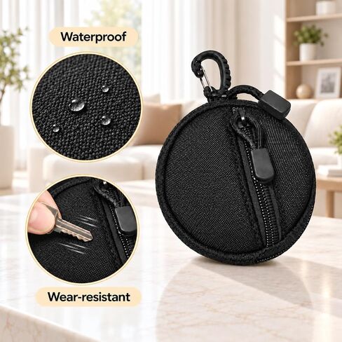 Small Tactical EDC Pouch, 1000D Nylon Round MOLLE Pod for Men in Kuwait