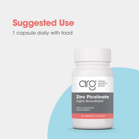 Allergy Research Group Zinc Picolinate 60 Capsules in Kuwait