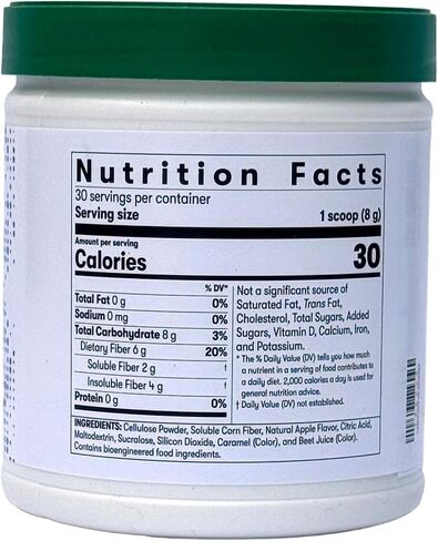 Active Fiber Complex Apple Flavor 210g for Digestive Health in Kuwait