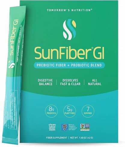 Tomorrow's Nutrition Sunfiber GI 7-Day Sample Pack in Kuwait