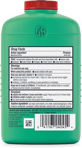 Gold Bond Medicated Body Powder, Extra Strength, 4 oz (113 g) in Kuwait