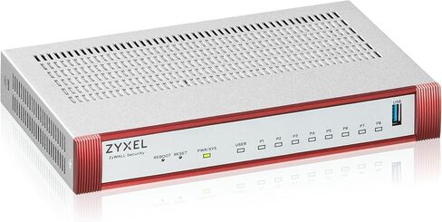 سلسلة USG FLEX100 H، 8 منافذ جيجابت قابلة للتحديد من قبل المستخدم، 1*USB (الجهاز فقط) in Kuwait