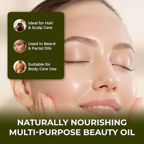 Premium Egyptian 4 fl oz Fenugreek Carrier Oil - Cold Pressed, Conventional, Pure & Unadulterated - Perfect for Hair, Skin Care & Aromatherapy - 100% Natural in Kuwait
