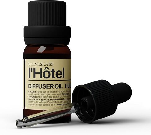 sesneslabs Tabac Vanille Diffuser Oil, Niche Scent, Tobacco Leaf, Vanilla, Spices, Musk Essential Oils Blend for Ultrasonic Diffuser (.33 oz/10 ml) in Kuwait