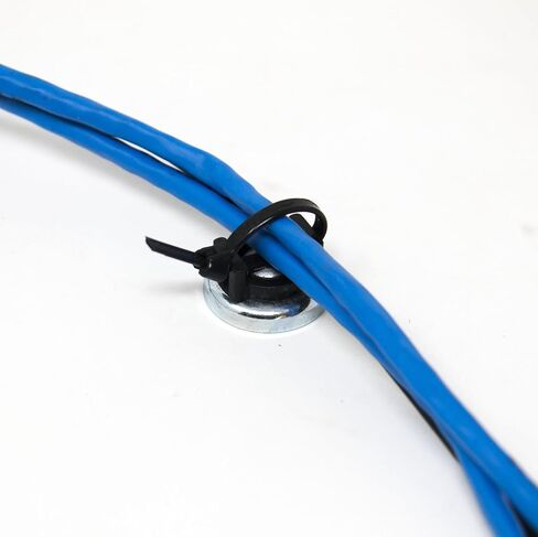 Rack-A-Tiers Winnie 26 lbs. Magnetic Cable Tie Mount, Rare earth magnets for cable mounting (10 Pack)(RMW026BK) in Kuwait