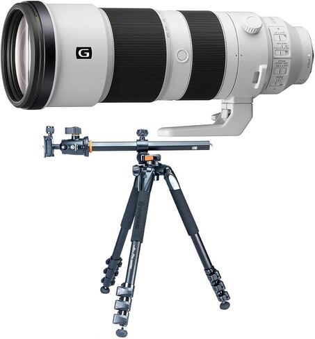 عدسة سوني FE 200-600 ملم f/5.6-6.3 G OSS كاملة الإطار E-Mount Super-Telephoto Zoom مع طقم مرشح أساسيات رقمية، منظف العدسات، طقم التنظيف، حبل غطاء العدسة العالمي، ضمان محدود لمدة عام من سوني in Kuwait