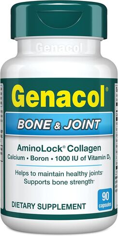 Genacol Collagen and Calcium, Boron, Magnesium & Vitamin D3 for Bone Health Joint Support Supplement Bone & Joint 90 Capsules in Kuwait