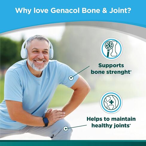 Genacol Collagen and Calcium, Boron, Magnesium & Vitamin D3 for Bone Health Joint Support Supplement Bone & Joint 90 Capsules in Kuwait