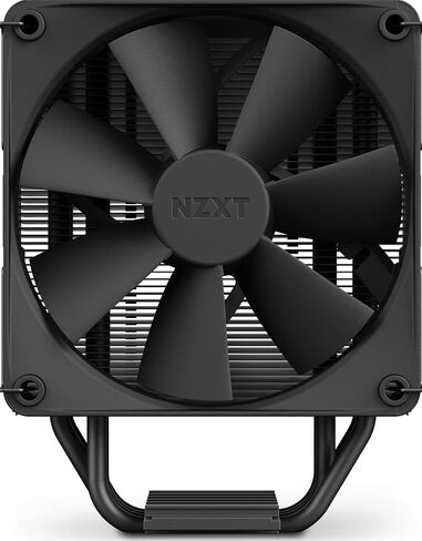 NZXT T120 RGB CPU Air Cooler - RC-TR120-B1 - Conductive Copper Pipes - Fluid Dynamic Bearings - AMD and Intel Compatibility - Black in Kuwait