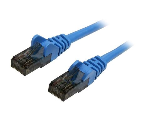 Belkin A3L980-04-BLU-S Patch Cable-RJ-45 (M)-RJ-45 (M)-4 ft-utp-(Cat 6)-Blue in Kuwait