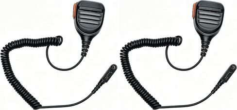 TDYU Walkie Talkie Shoulder Speaker Mic Handheld Microphone PTT for Hytera HYT PD600 PD602 PD605 PD662 PD665 PD680 PD682 PD685 X1p X1e Radio in Kuwait