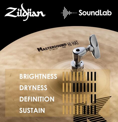Zildjian K Mastersound Hi-Hat Cymbals - 14 Inches in Kuwait