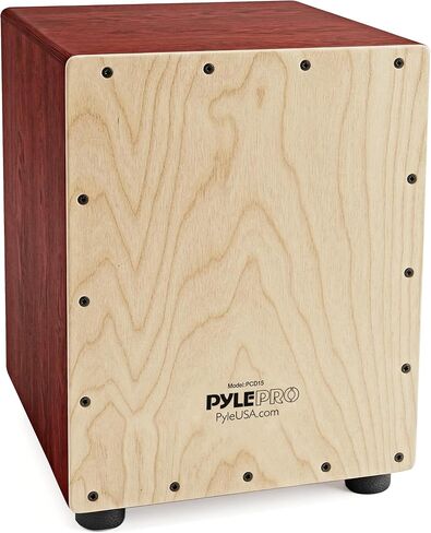 Pyle Stringed Jam Cajon - Wooden Cajon Percussion Box. (PCJD15) in Kuwait
