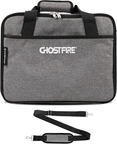 Ghost Fire Guitar Pedal Board Bag Effect Pedalboard Bag Accessory Storage Bag Carry Case 16.9x12.9x4.7in in Kuwait