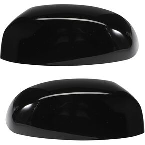 Mirror Caps Cover Gloss Black Left and Right Fits for Silverado Sierra 1500 2500 HD 3500 HD Avalanche Tahoe 2007-2013 Pick up Replaces 25788157 25788156