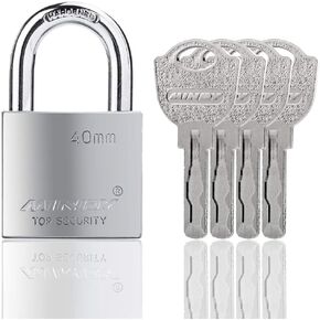 70mm Heavy Duty Lock Warehouse Waterproof Keyed Padlock High Security Padlock with 4 Keys