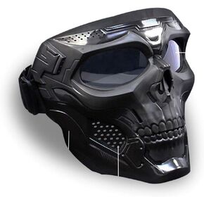 Myuilor Halloween Skull Messenger Mask Motorcycle Goggles Mask