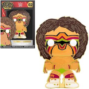 Funko POP Pins: WWE - The Ultimate Warrior, Multicolor