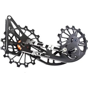 SXT Mountain E-Bike Bicycle Bike Oversized Pulley Rear Derailleur Cage OSPW for Shimano Deore XTR/XT/SLX M9000/M9050/M8000/M8050/M7000 11 Speed use
