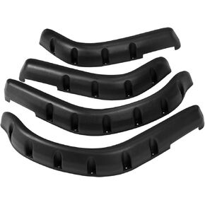 10L0L Golf Cart Front Rear Fender Flares for Yamaha G14, G16, G19, G22, with Metal Hardware, Set of 4(Not fit modified models)
