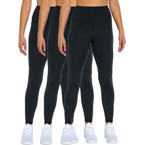 Bally Total Fitness Women's 3 Pack High Rise Legging