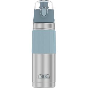 THERMOS Stainless Steel Hydration Bottle, 18 Ounce, Gray