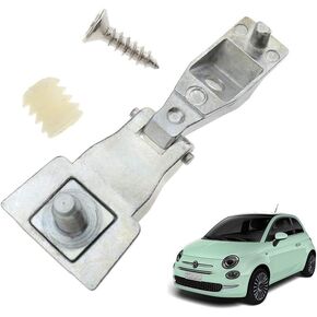 Chrome Outer Door Hinge Handle Repair Kit OS or NS Genuine OE:51964555 Fit for Fiat 500 / Abarth 500 / Alfa Romeo 147 / Alfa Romeo GT NEW!