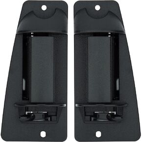 Replacement Rear Exterior Door Handle Set - Replaces 15758171, 15758172 - Compatible with Chevy & GMC Extended Cab Trucks - Silverado, Sierra 1500, Classic, 2500 HD, 2500 HD Classic, 3500 Classic