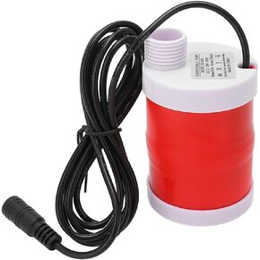 Sump Pump, 20W 1/4HP 700L/h Small Portable Submersible Water Pump Electric Nonslip Mute Water Transfer Pump with 3 Foot Pad Submersible Pump for Pool, Fish Tank, Shower, Water Supply, Camping