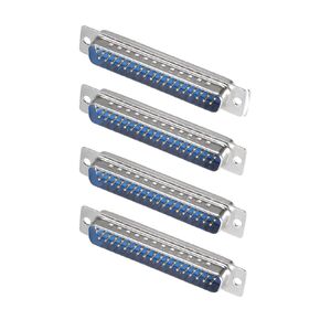 uxcell D-sub Connector Male Plug 37-pin 2-Row Port Terminal Breakout Solder Type for Mechanical Equipment CNC Computers Blue Pack of 1
