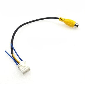 Car Radio Stereo Rearview Camera in Back Up Rearview Input Adapter Plug for Aftermarket Android Radio Stereo with 16pin Power Socket